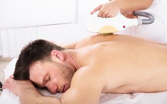 
                Sessão de Depilação a Laser de Díodo para Homem: Ombros + Peito + Costas por 49€ em Alcabideche!
            